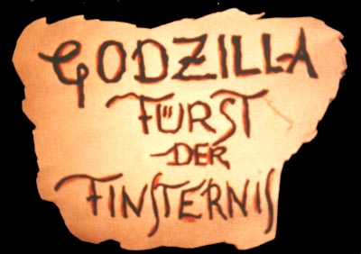 GODZILLA - F&uuml;rst der Finsternis